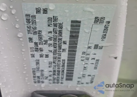 2016 Ford Escape Se from USA, damaged, VIN 1FMCU9G94GUB64330